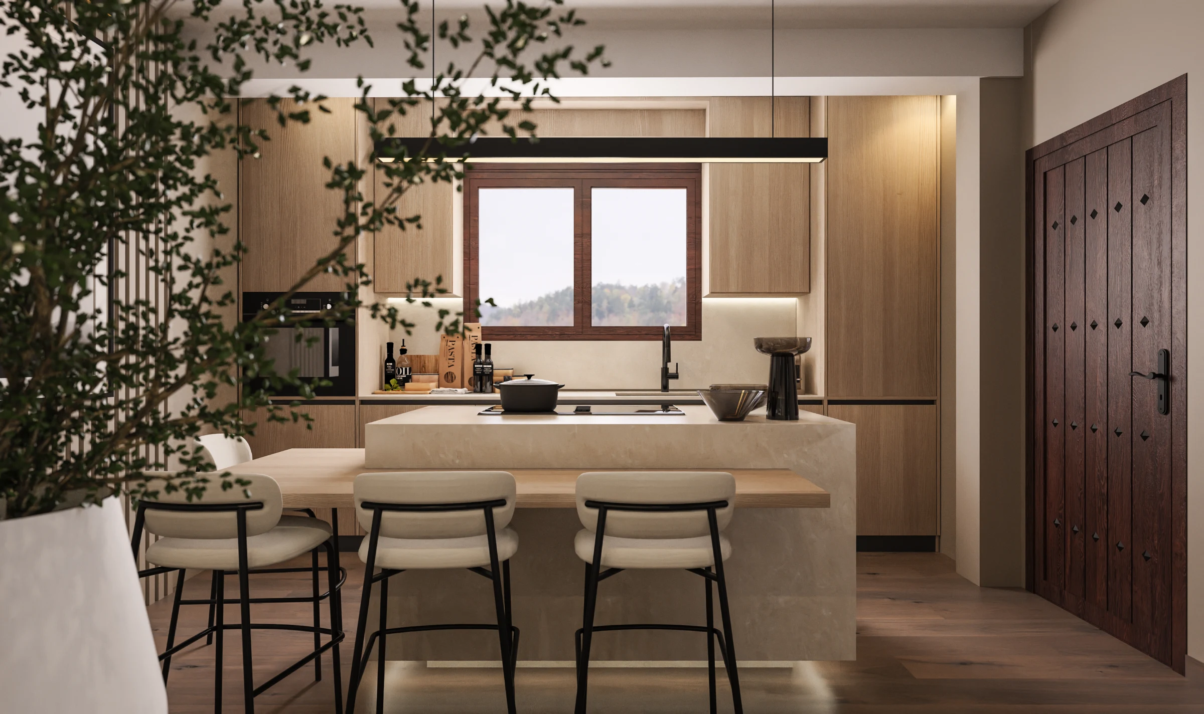 Earth-Toned Residence — 13