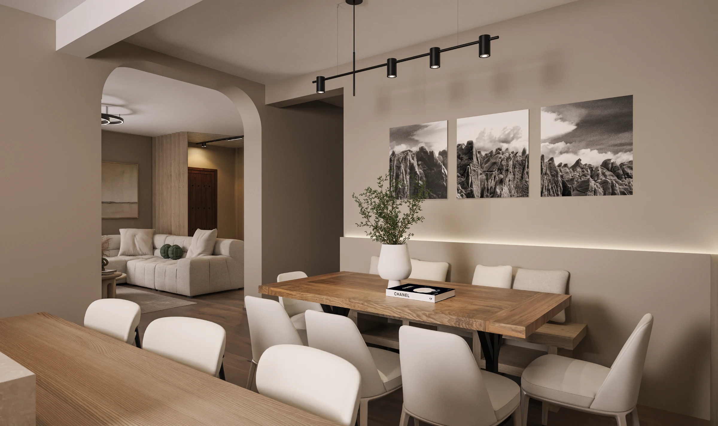 Earth-Toned Residence — 15
